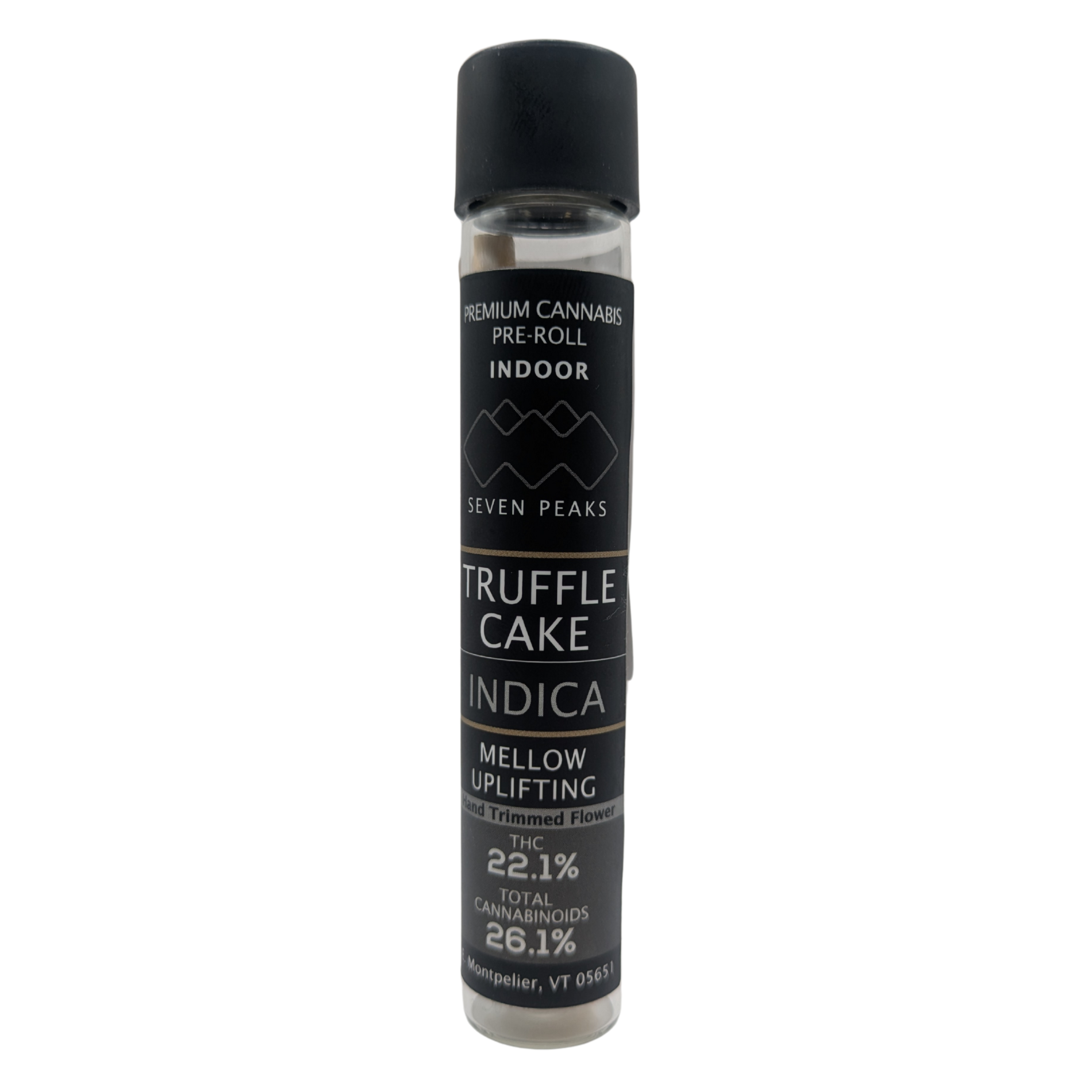 Photograph of product: Truffle Cake | 1g Pre-Roll |