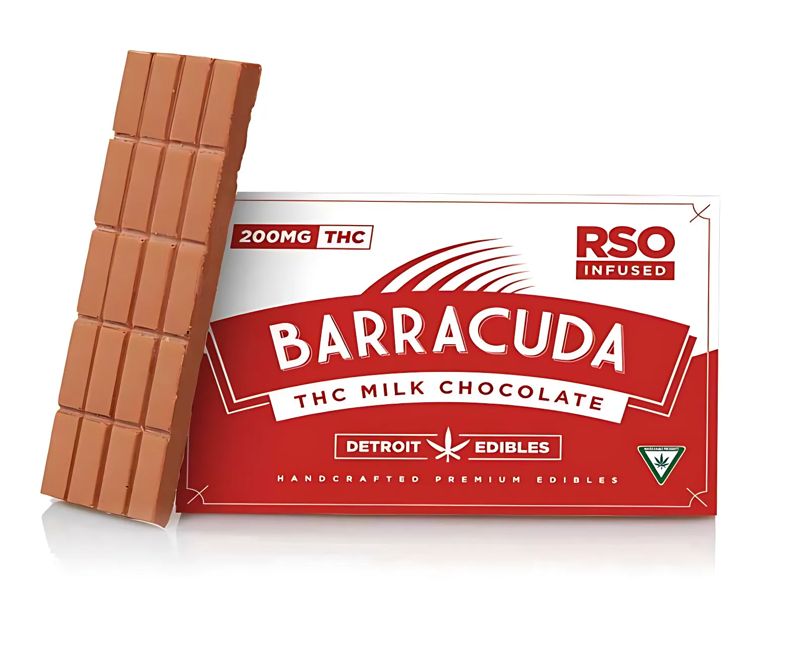 Photograph of product: Detroit Edibles- RSO Rest Milk Chocolate- 200mg