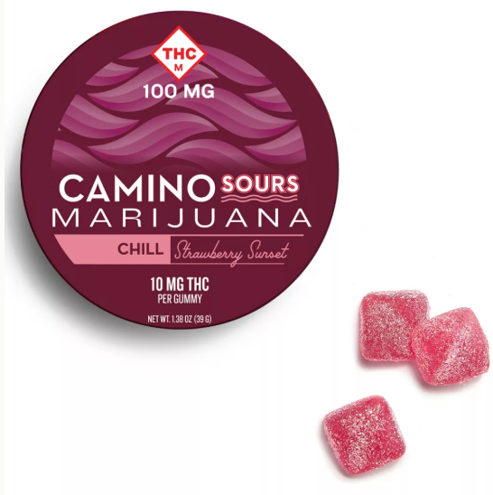 Photograph of product: Gummies | Strawberry Sunset 100mg