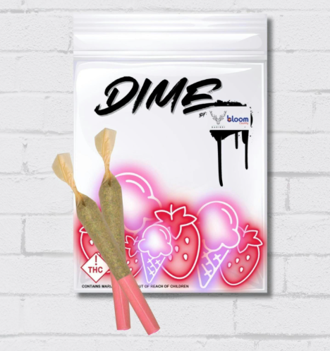 Photograph of product: Dadirri - (S) Dime 2pk - Strawberries N' Cream