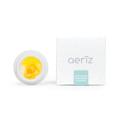Photograph of product: Aeriz - Live Rosin Badder - au chocolatburger (1G)