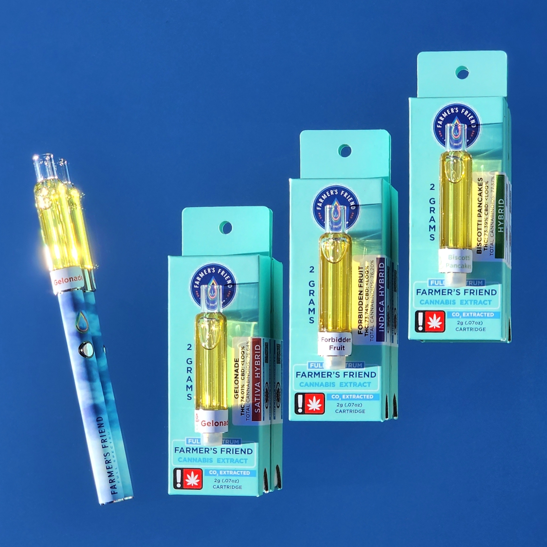 Photograph of product: Oreoz | Co2 | Glass Cartridge | 2g