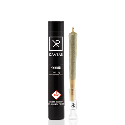 Photograph of product: Kaviar - Infused Pre-Roll Hybrid - 1.5g