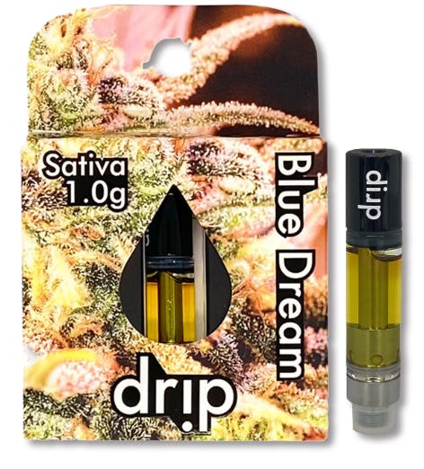 Photograph of product: Drip - Vape Cart - Blue Dream - Oui'd