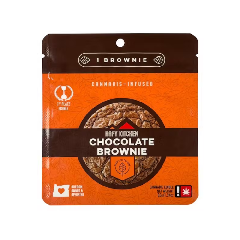 Photograph of product: Hapy Kitchen - Brownie - Chocolate Single 100mg