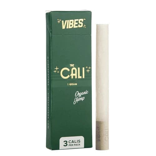 Photograph of product: VIBES Cali Cones Organic Hemp 3-Pack