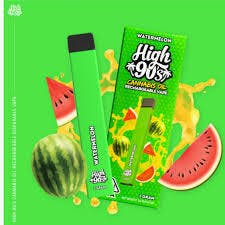 Photograph of product: High 90's  All-In-One Vape  1g  Watermelon  $45 *Tax Included