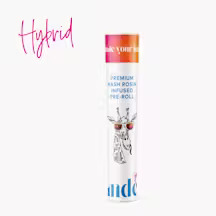 Photograph of product: Infused Pre Roll - Candela- Gush Mints - (Hybrid) - (au chocolat Rosin Infused) - 47.53% TH-oui