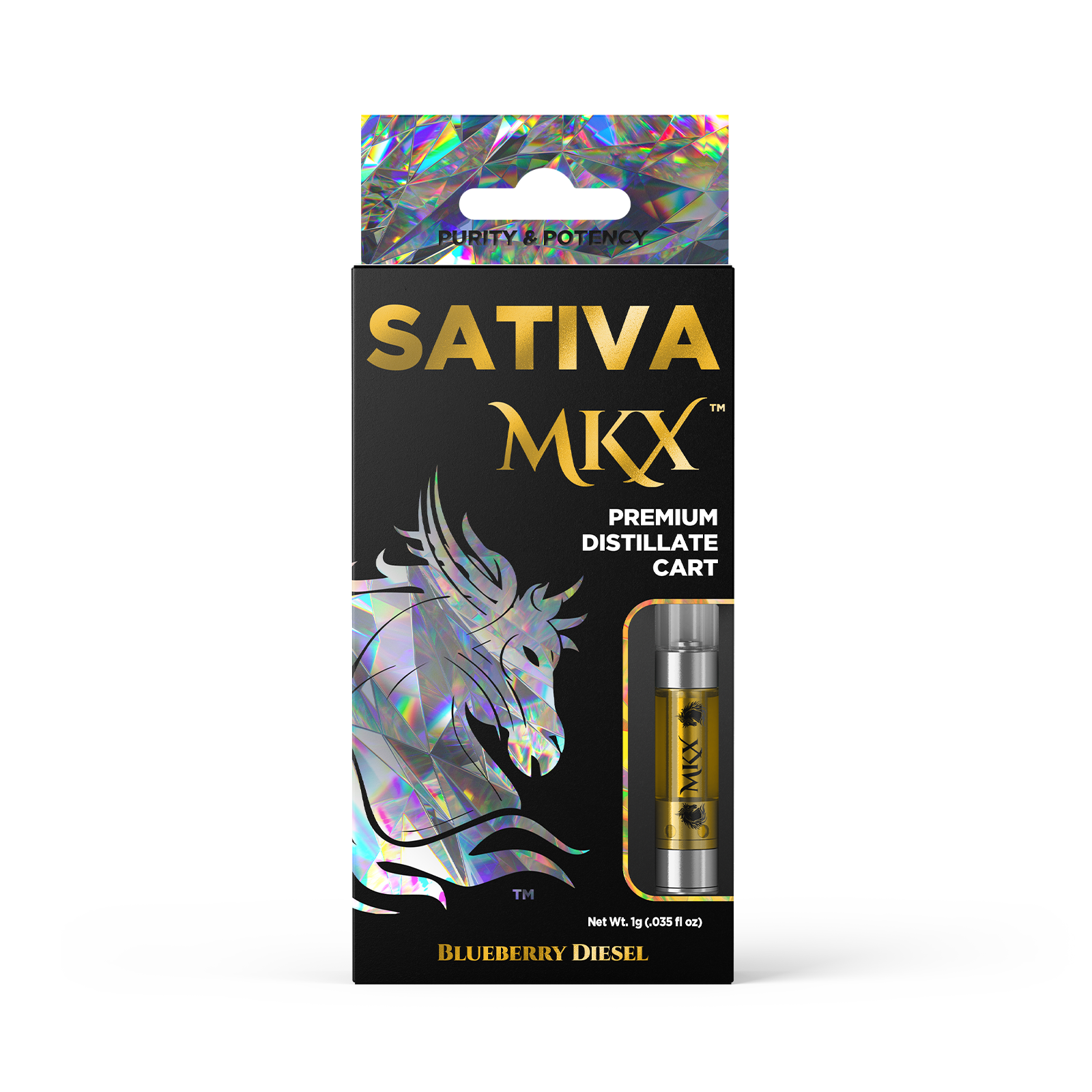 Photograph of product: Blueberry Diesel Cartridge | 1g