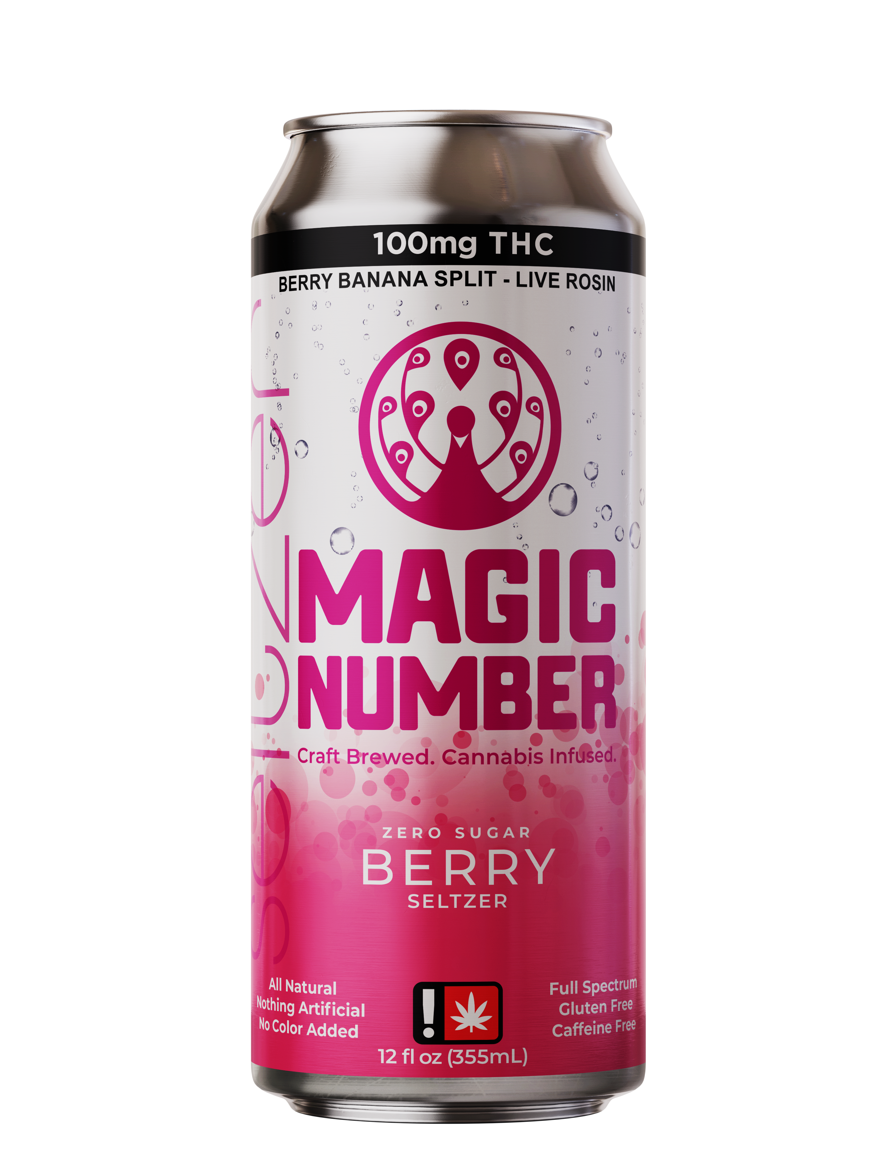 Photograph of Product: Berry Seltzer -  Live Resin | 100mg