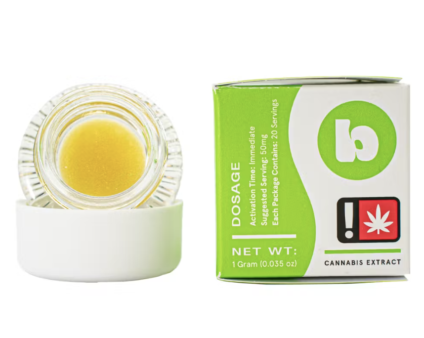 Photograph of product: Bobsled Live Resin Dab | Super Lemon Haze (S)