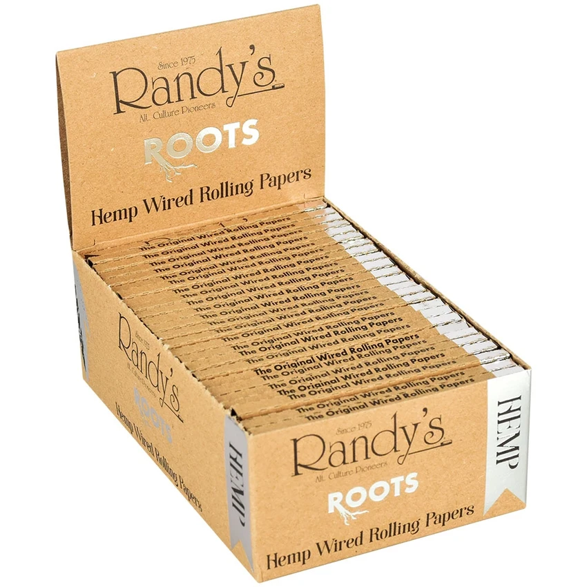 Photograph of product: Randy's Roots Wired Hemp Rolling Papers