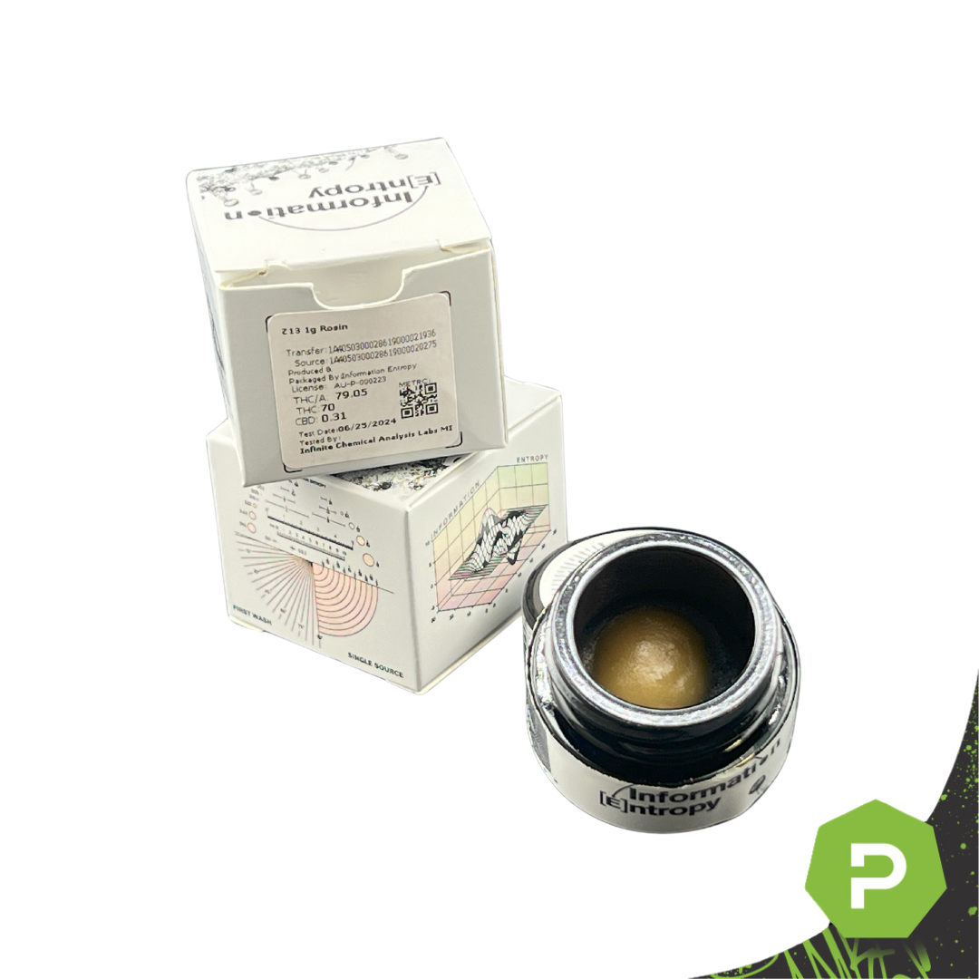 Photograph of product: Information Entropy Live Rosin | Z13