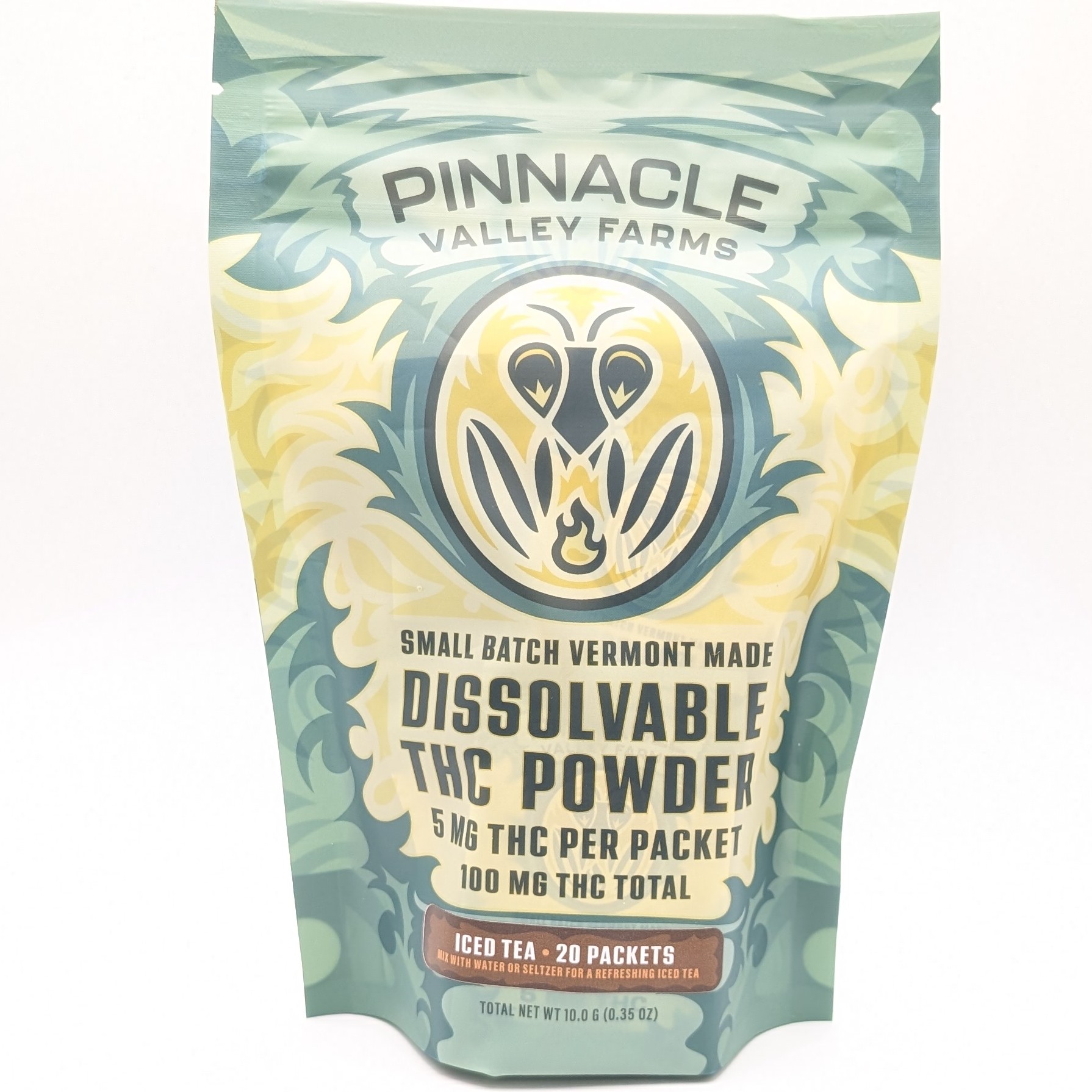 Photograph of product: Iced Tea Dissolvable Powder Packets 100mg