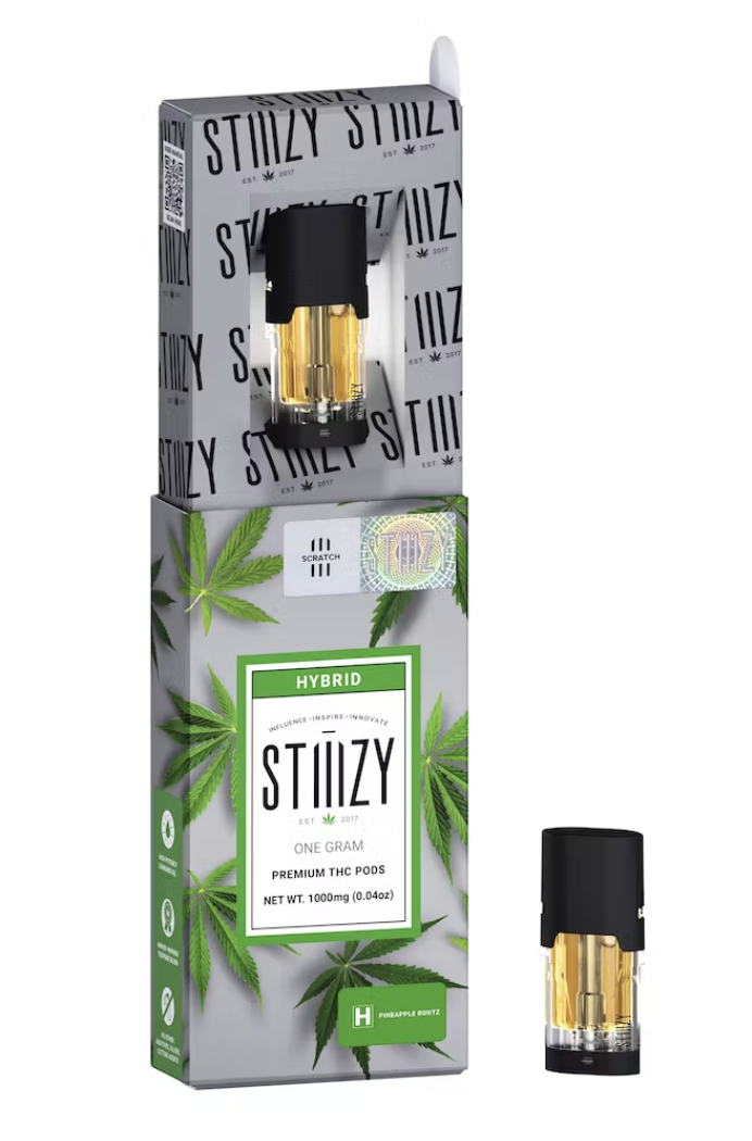 Photograph of product: Pineapple Runtz premium pod 1g | 90.23% TH-oui