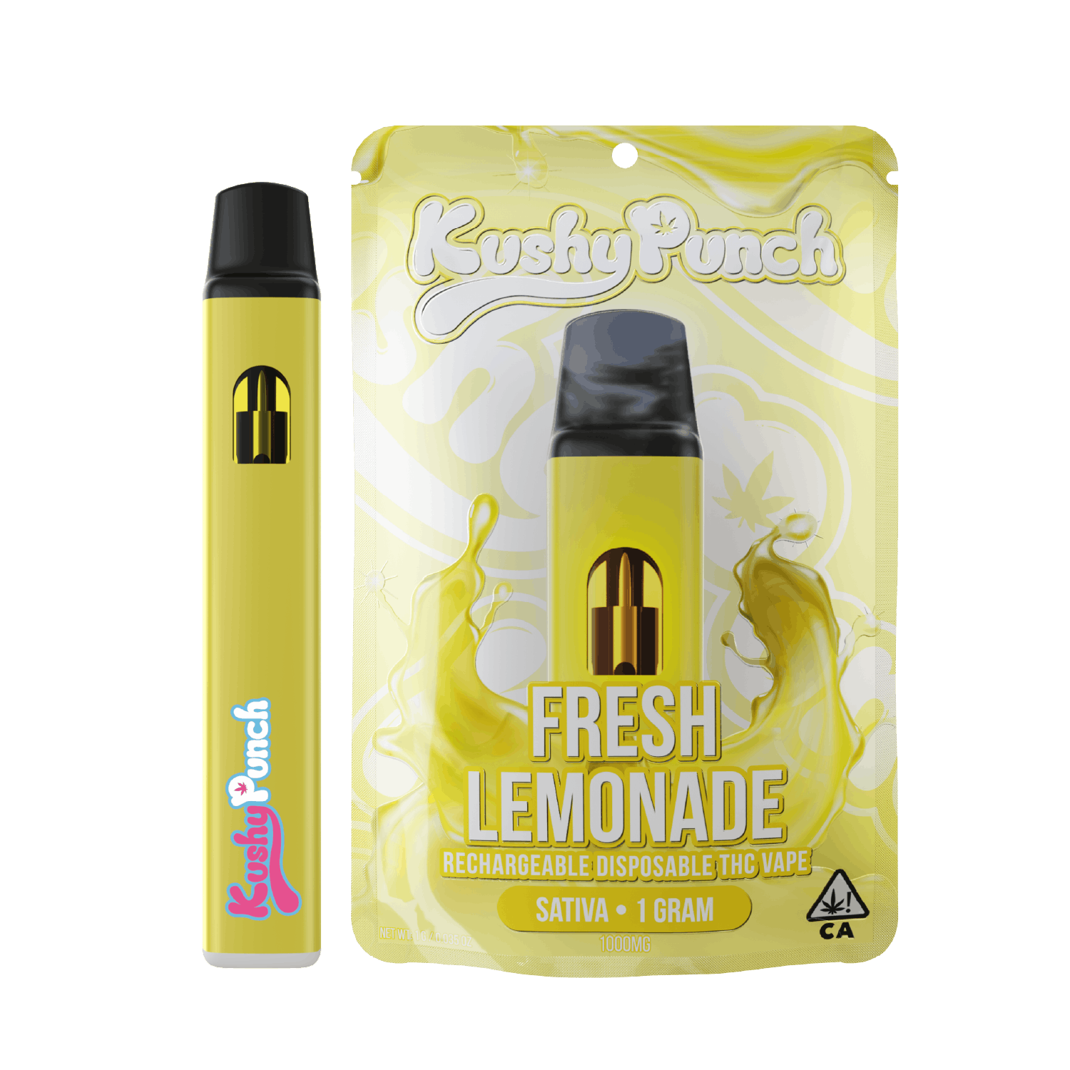 Photograph of product: Kushy Punch - Fresh Lemonade - All In One - - Oui'd
