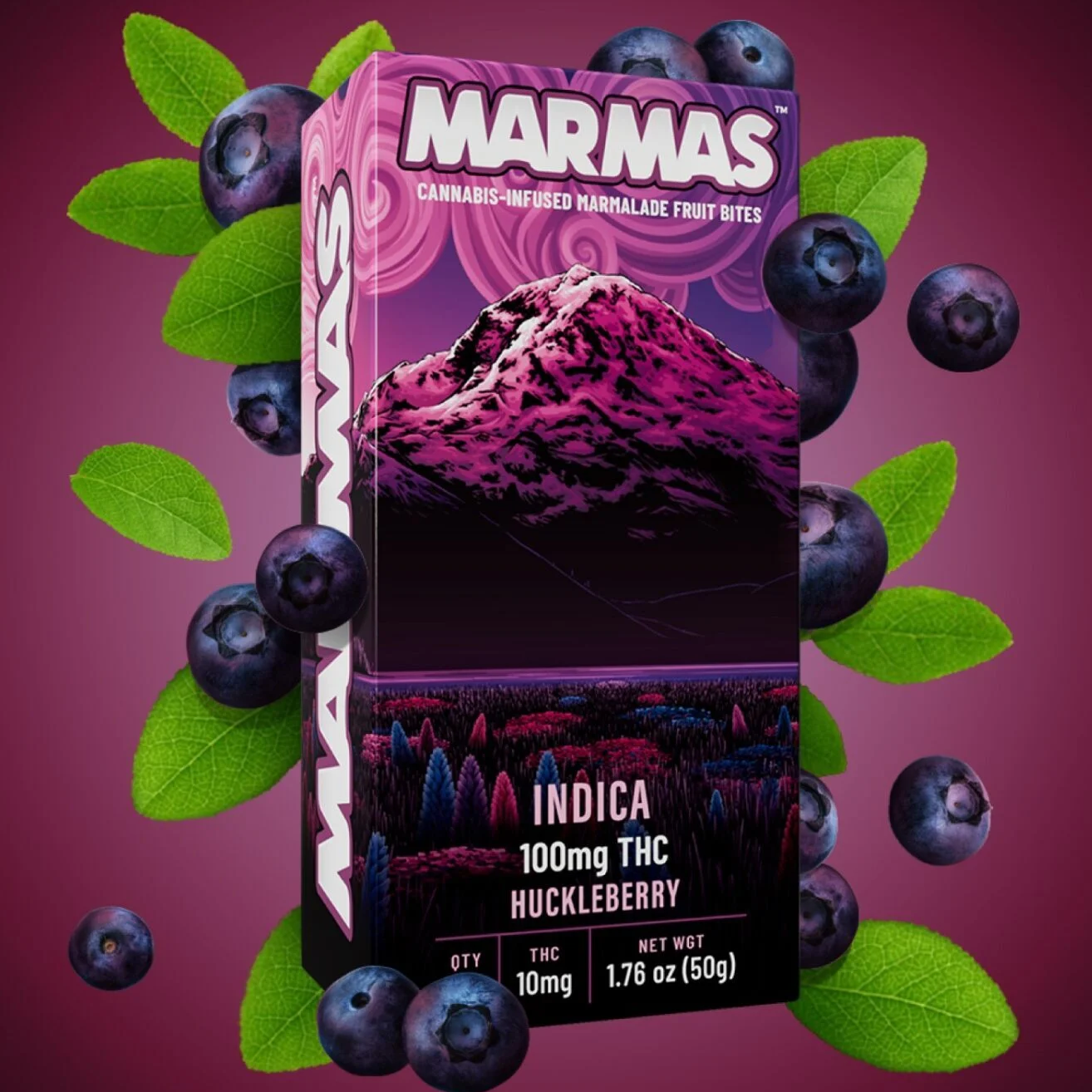 Photograph of product: NCS Marmas Huckleberry Oui'd 100mg