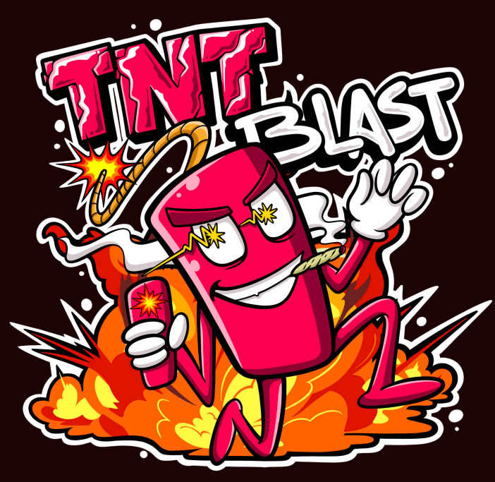 Photograph of product: TNT Blast Fuego Verde Oui'd Preroll 1g