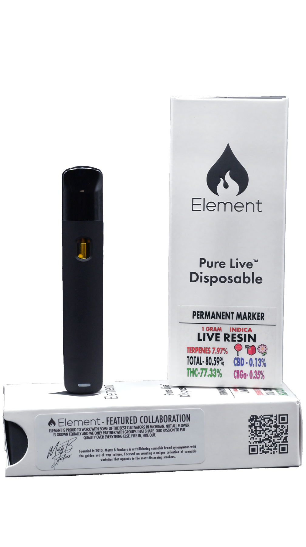 Photograph of product: Permanent Marker Pure Live Disposable