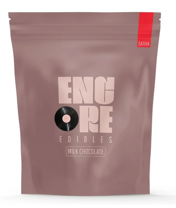 Photograph of product: Encore Milk Chocolate (I) RSO 10mg 10pk