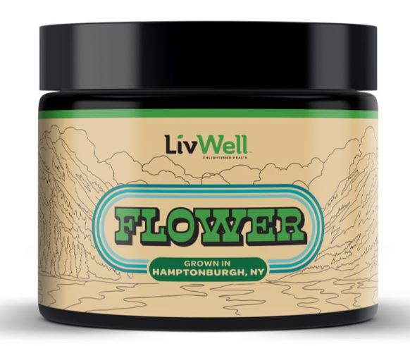 Photograph of product: LivWell Mendo Breath Whole Flower 28g
