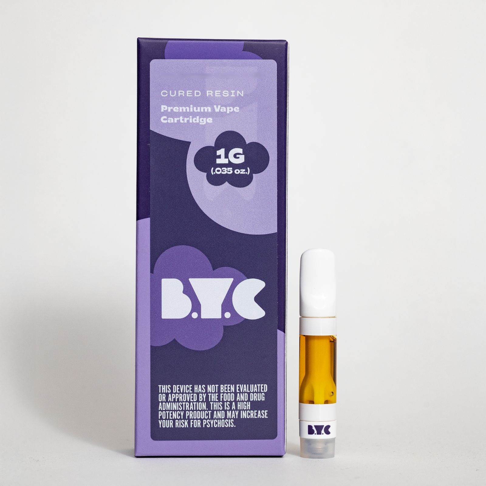 Photograph of product: BYC (Garden Greens) | Zerba Mate | Cured Resin Cartridge | 1g