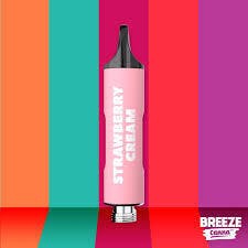 Photograph of product: Breeze Canna 510 Strawberry Cream 1G