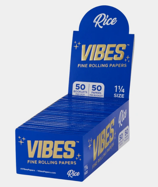 Photograph of product: Vibes 1 1/4 Rice Rolling Papers