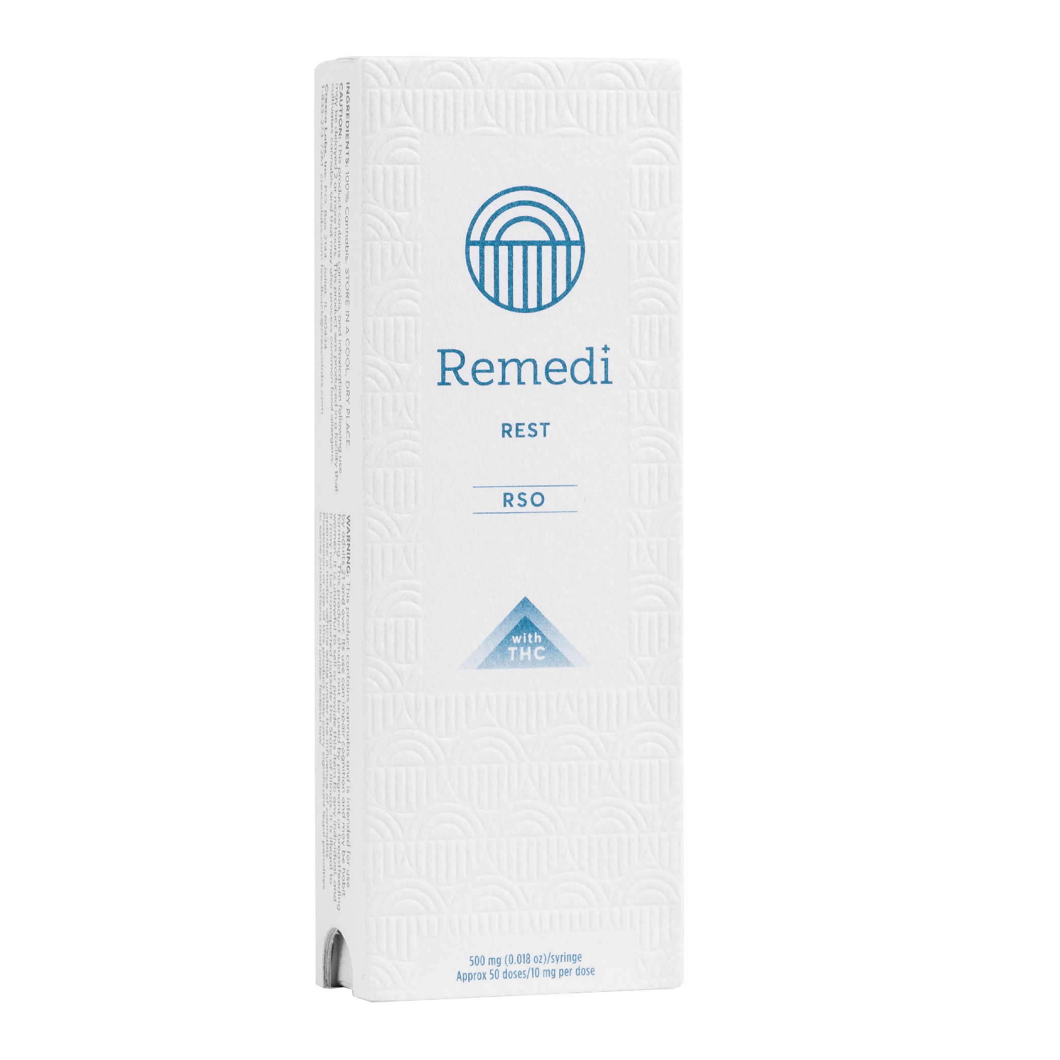 Photograph of product: REMEDI RSO .5g: Rest