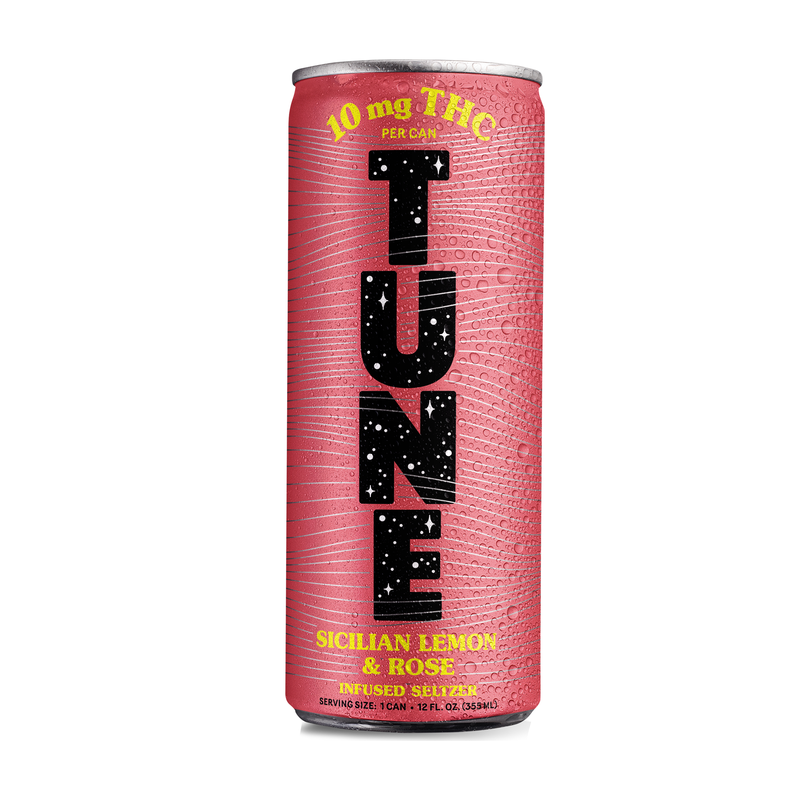 Photograph of product: Tune - Sicilian Lemon Seltzer - 12oz Beverage