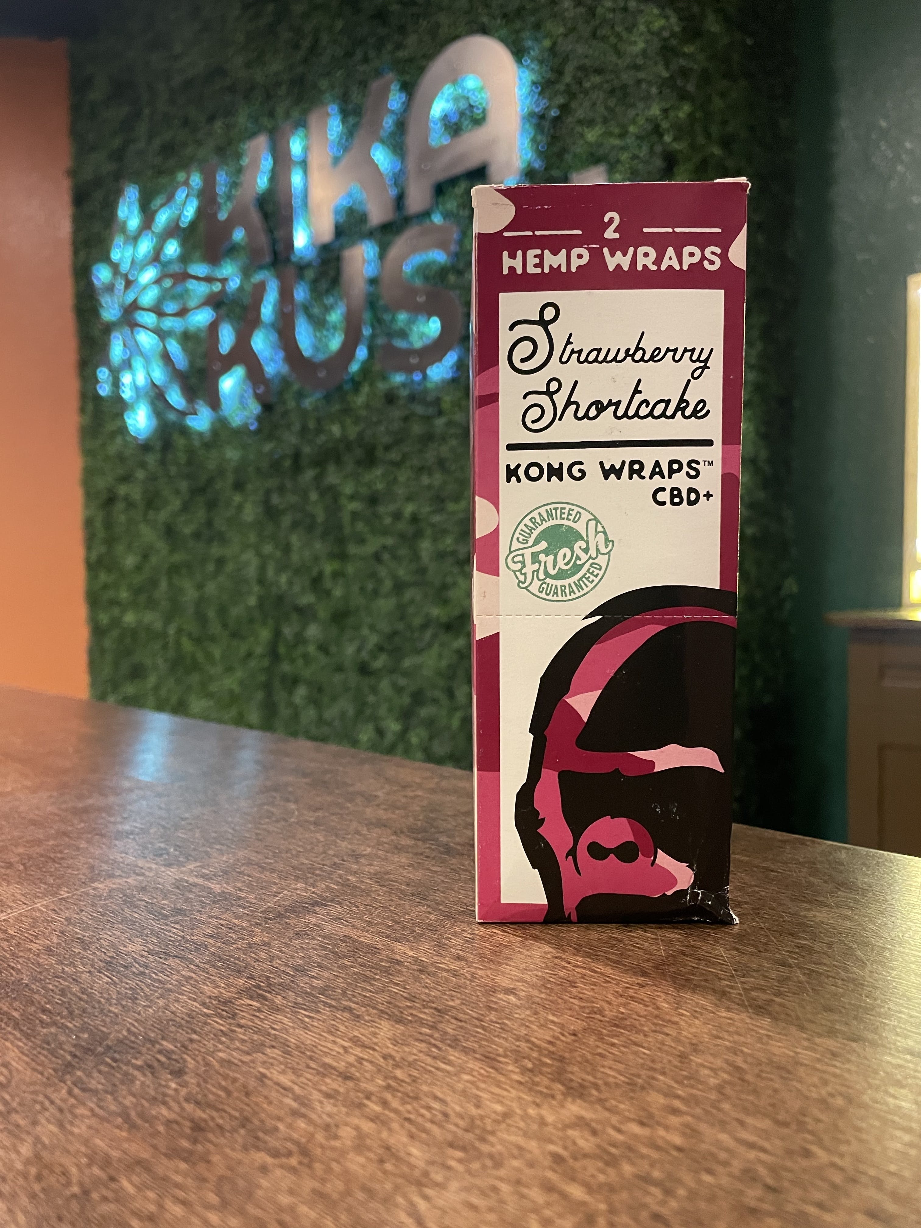 Photograph of product: Kong Organic Hemp - Strawberry Shortcake