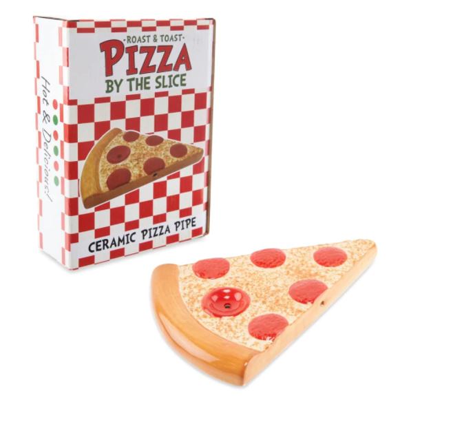 Photograph of product: Silicone Supreme Pizza Slice Pipe | Supreme Pizza Color