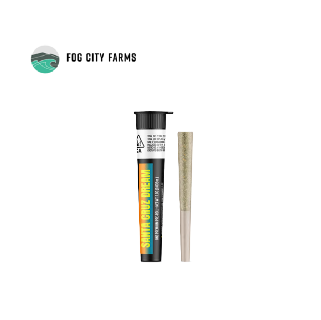 Photograph of product: SANTA CRUZ DREAM 1G PREROLL