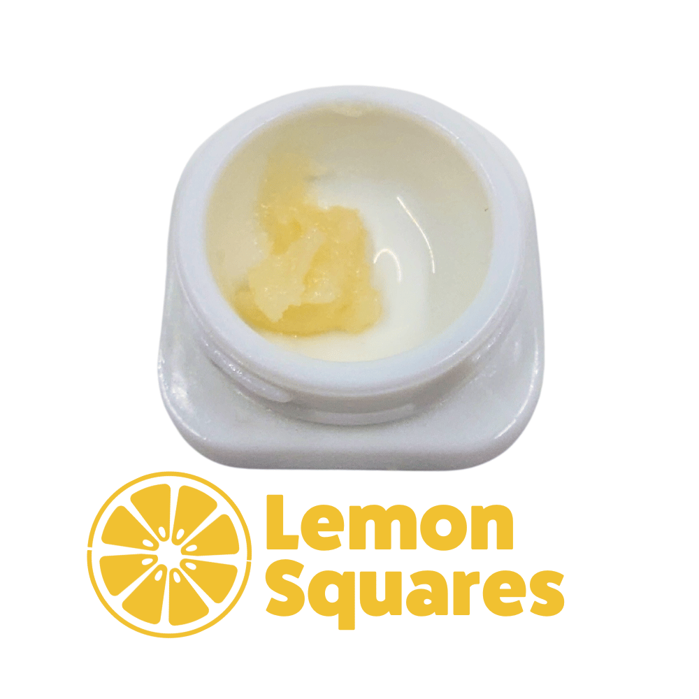 Photograph of product: Lemon Squares Flavored Wax | 1g