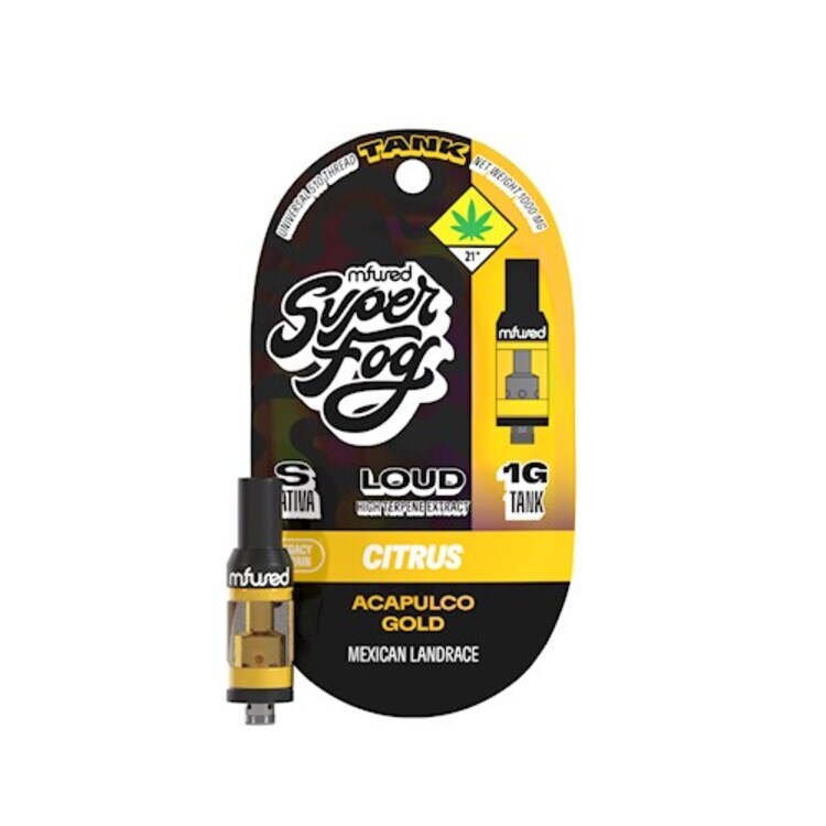 Photograph of product: Acapulco Gold Super Fog Loud Tank Cartridge | 1g