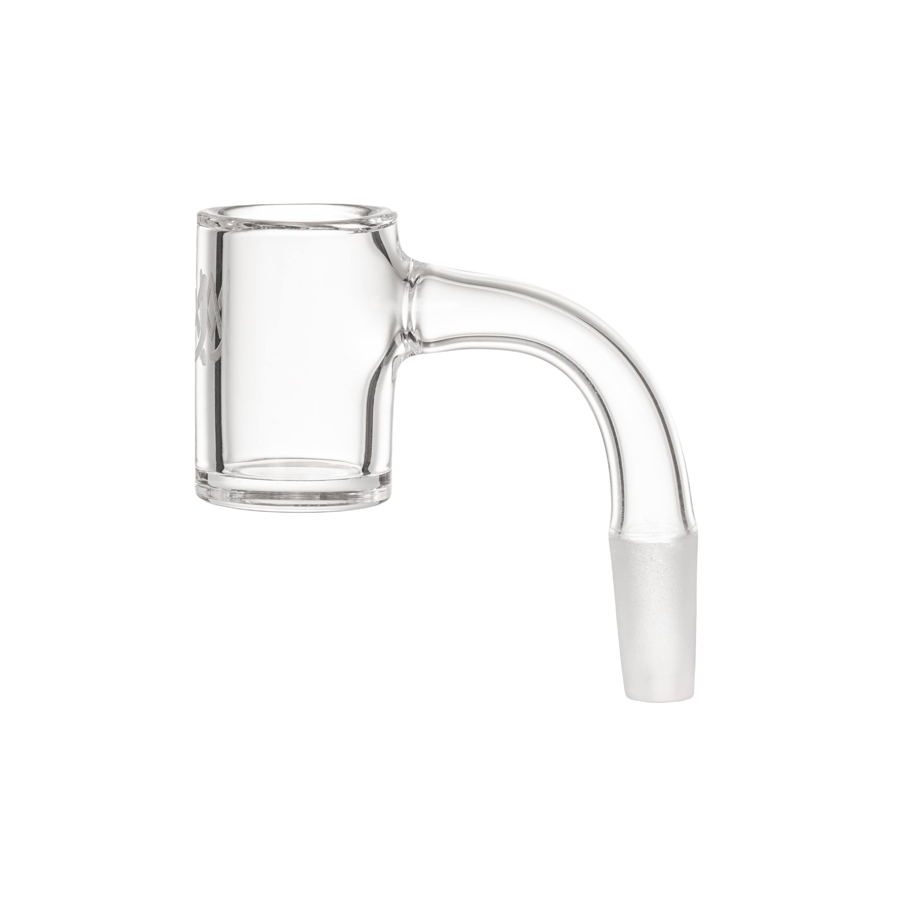 Photograph of product: Clear Bucket 90 Degree 10mm Banger