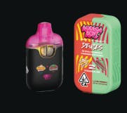 Photograph of Product: Dual Watermelon Zkittles x Mango Gelato Live Resin 1g - 