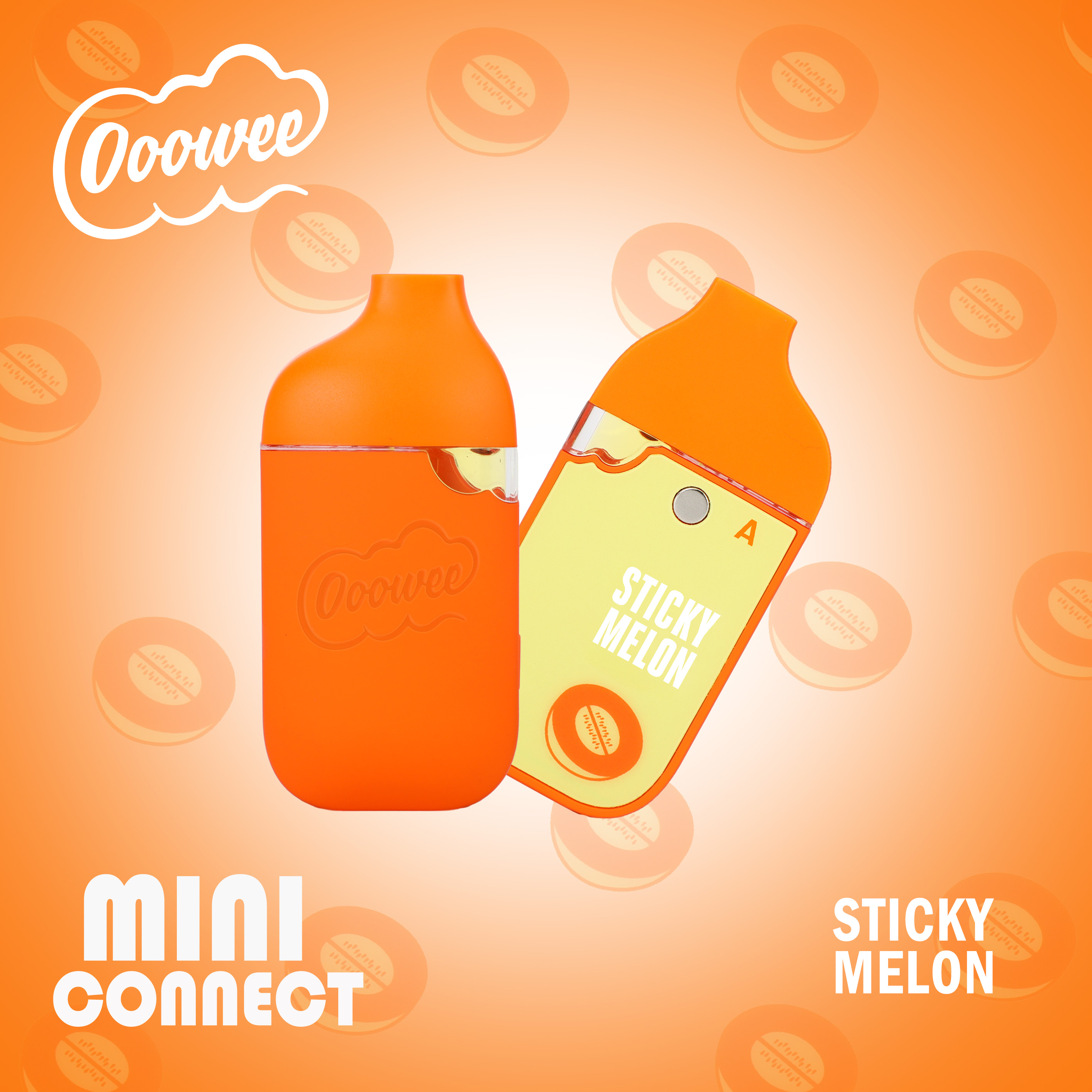 Photograph of product: Sticky Melon  Flavored Disposable (A Side) | 1g