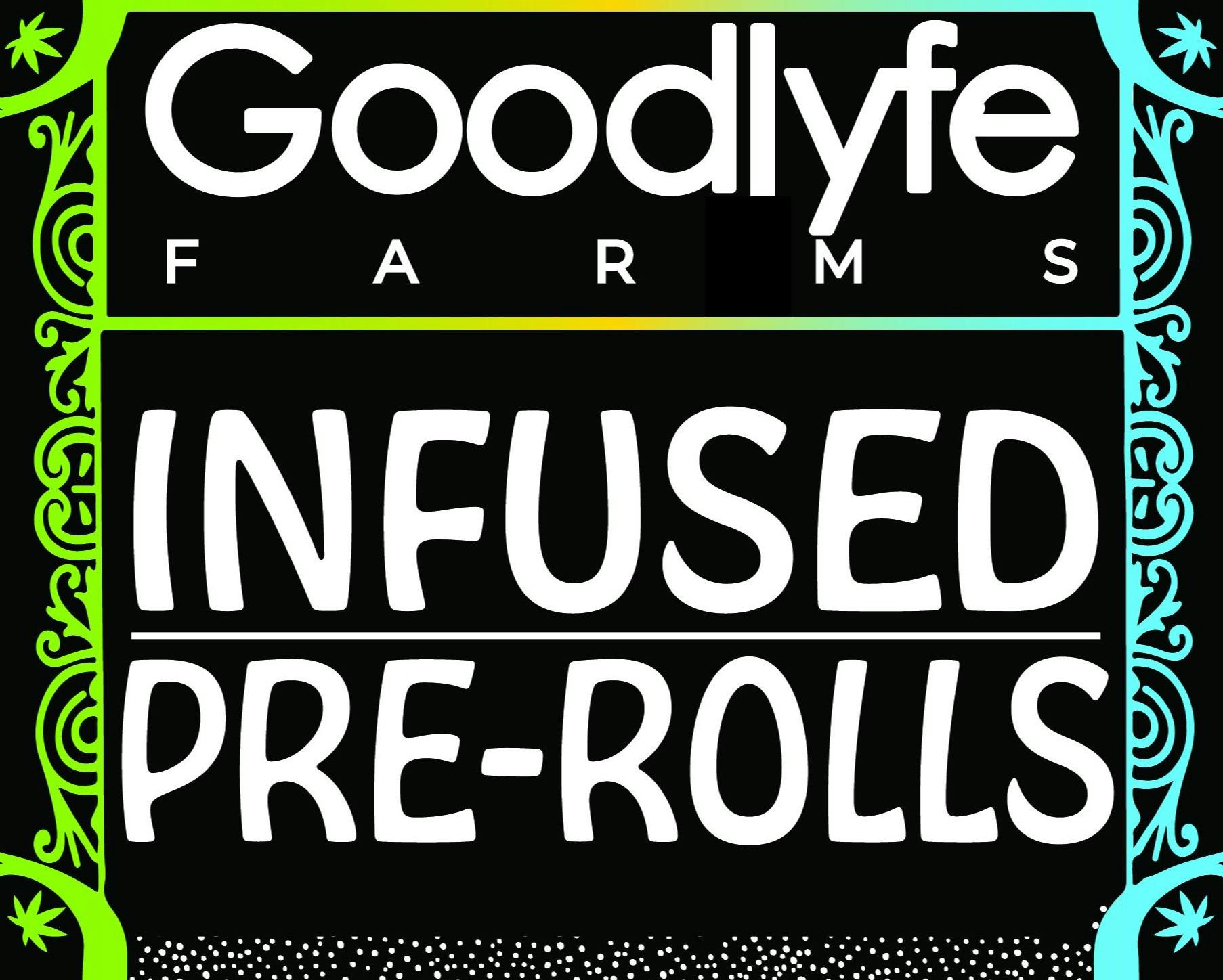 Photograph of product: Sweet Peach 1g Infused Pre-Roll by GoodLyfe