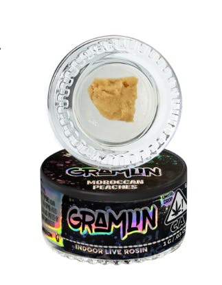Photograph of Product: Gramlin | Moroccan Peaches Live Rosin | 1g