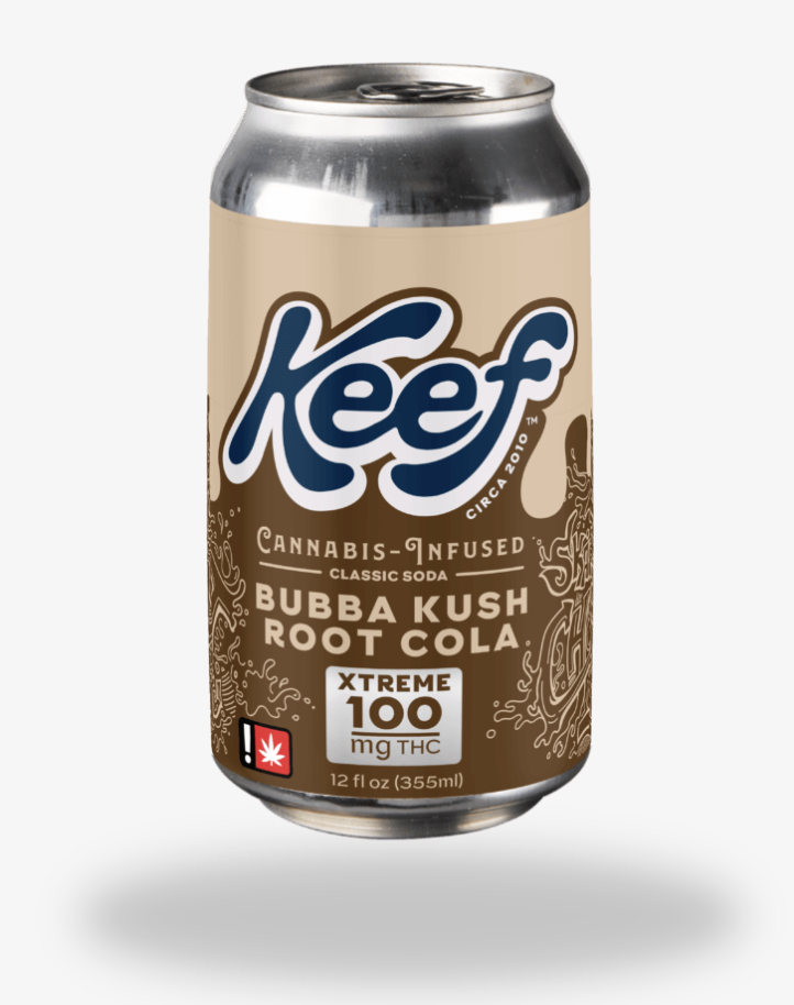 Photograph of product: 100mg Soda | Bubba Kush Root Cola