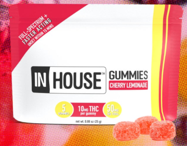 Photograph of product: Cherry Lemonade (I) - InHouse - 500mg Gummies
