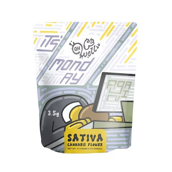 Photograph of product: Oh Well Flower It's Monday Again 3.5g - 