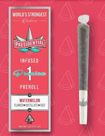 Photograph of product: Watermelon | Moon Rock Infused Preroll