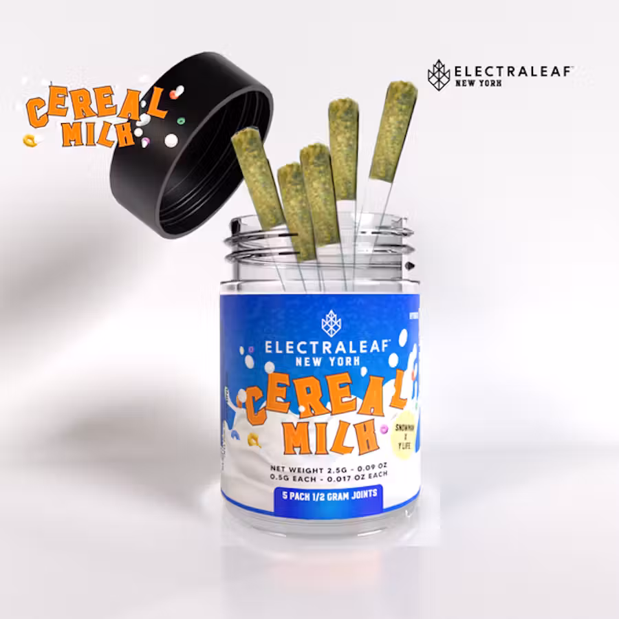 Photograph of product: Electraleaf Preroll/5pk - Cereal Milk