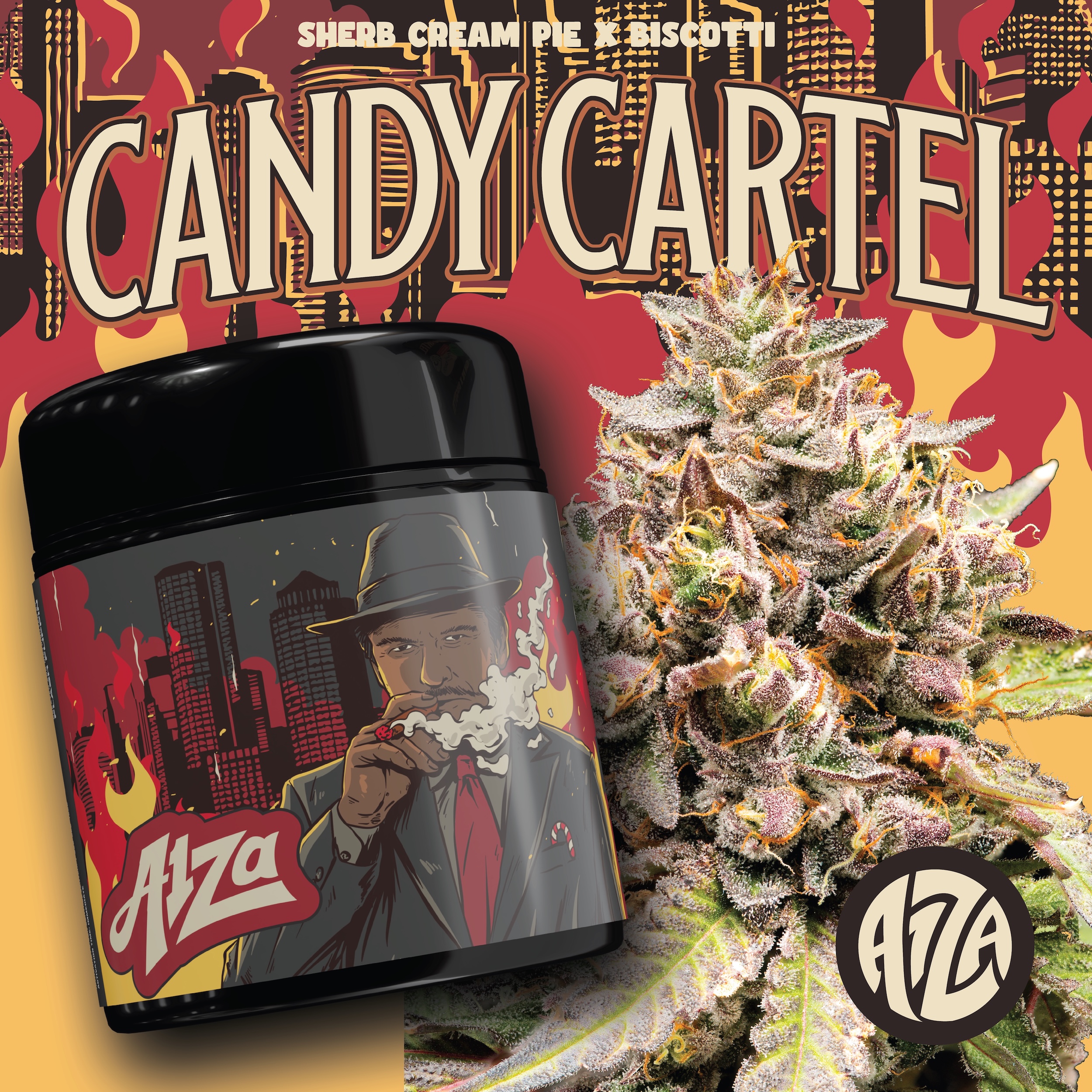 Photograph of product: A1Za - 3.5g Prepack - Candy Cartel