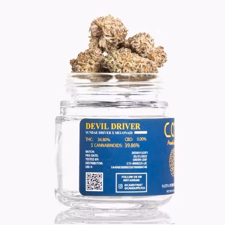 Photograph of product: DEVIL DRIVER 3.5G PRIVATE RESERVE