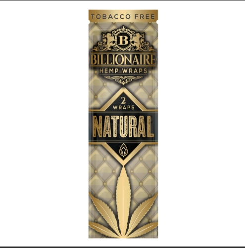 Photograph of product: ACC | Billionaire Hemp Wrap | Natural 2pk