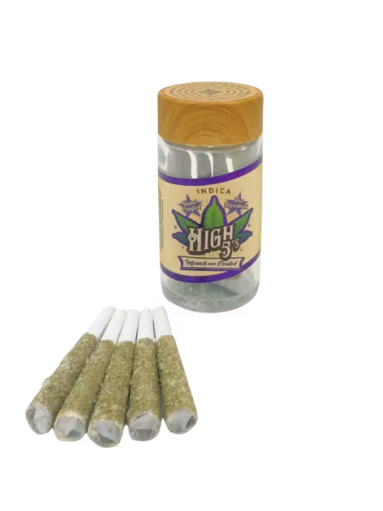Photograph of product: Tahoe OG x Galactic Deathstar #5 | Infused Pre-Rolls | 5pk | 4g