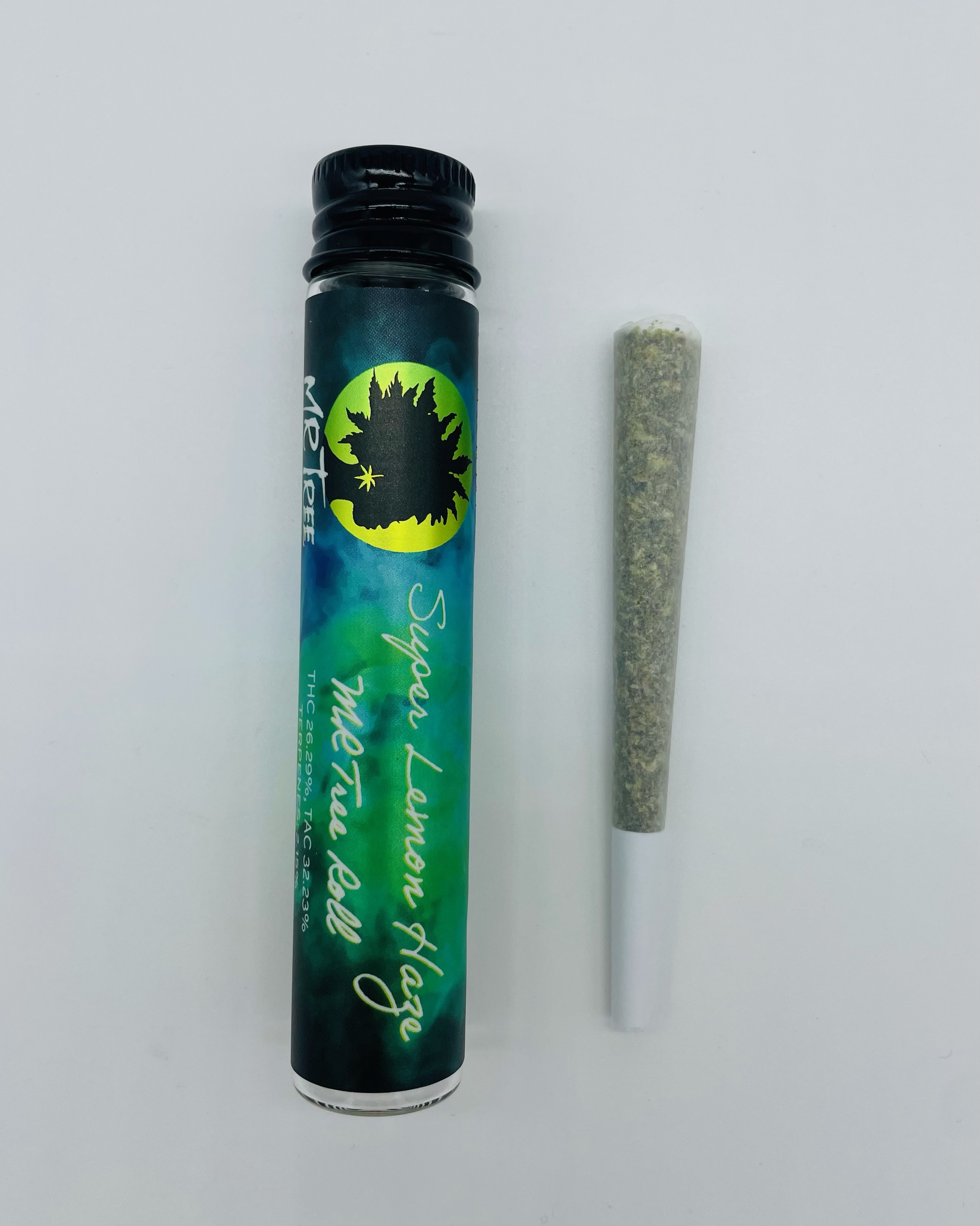 Photograph of product: Mr. Tree | Super Lemon Haze | Pre-roll | 1g | 26.29% TH-oui